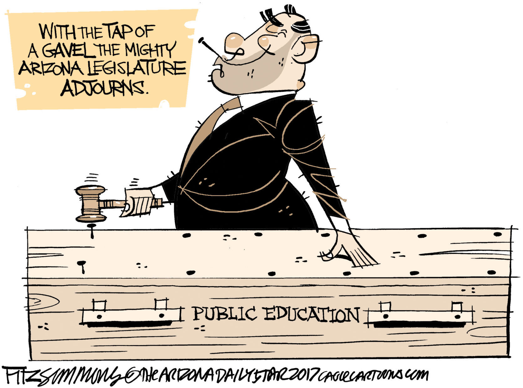 Daily Fitz Cartoon: The Education Legislature